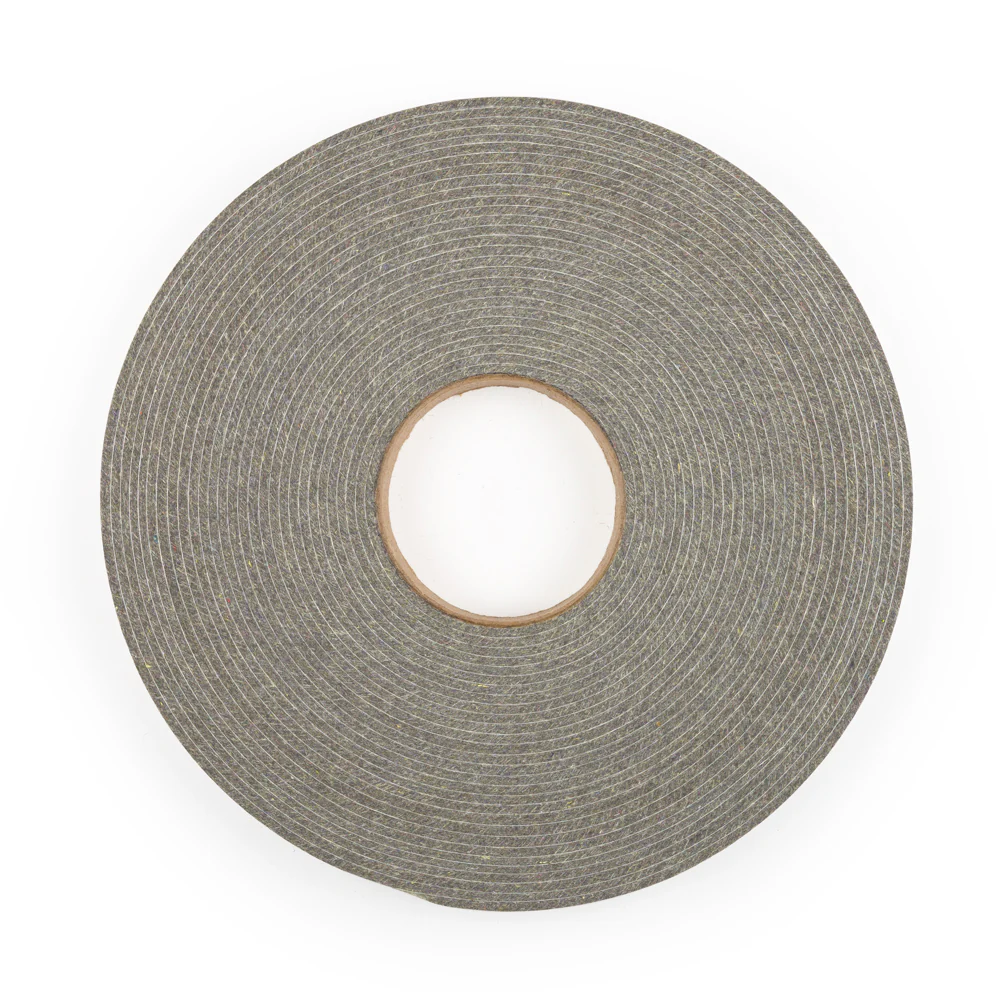F-3 Industrial Felt Stripping with Adhesive - 50' Long - Image 4